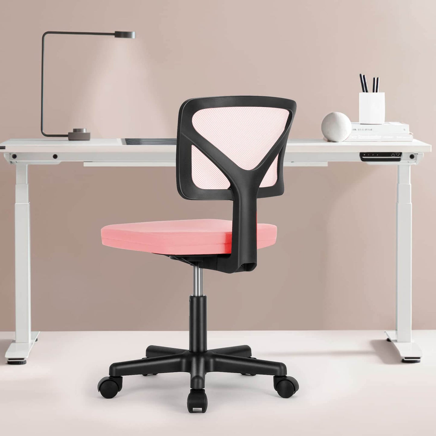 Low Back Mesh Armless Office Chair